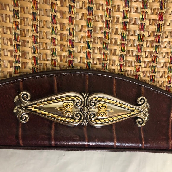 Marla Straw Pockets Galore Handbag Purse - Picture 5 of 8